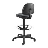 Precision Vinyl Extended-Height Chair with Footring | 3406BL