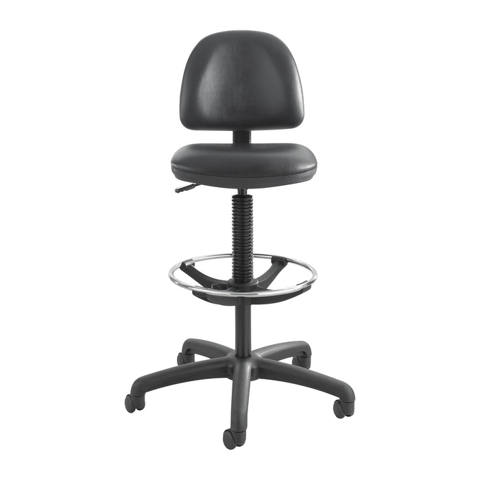Precision Vinyl Extended-Height Chair with Footring | 3406BL