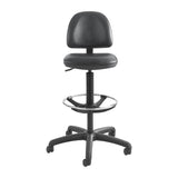Precision Vinyl Extended-Height Chair with Footring | 3406BL