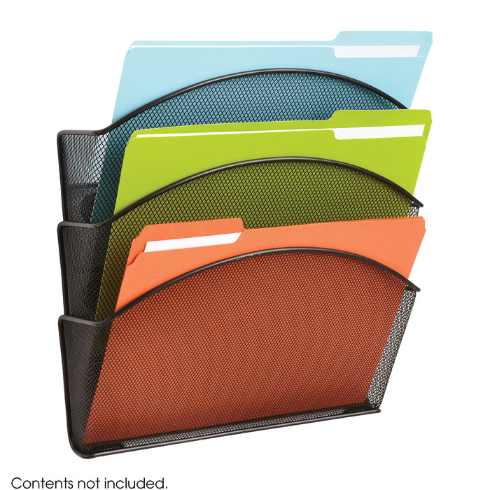 Onyx™ Magnetic Mesh Triple File Pocket | 4175