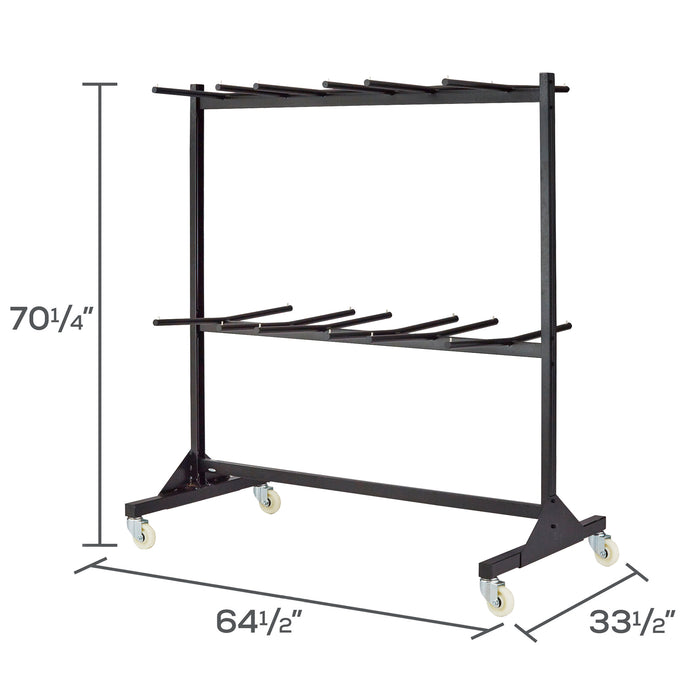 Two-Tier Chair Cart | 4199BL