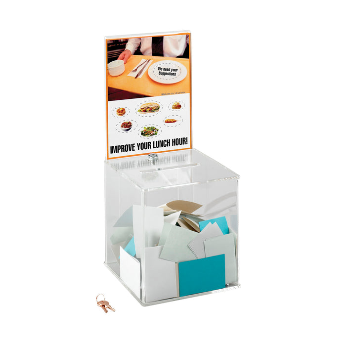 Large Acrylic Collection Boxes | 4234CL