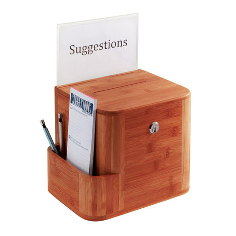 Bamboo Suggestion Box | 4237