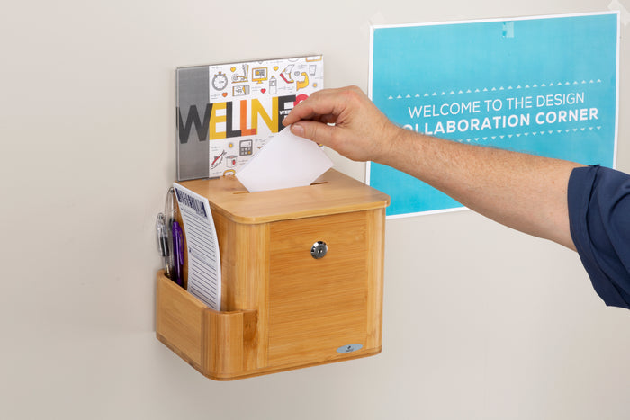 Bamboo Suggestion Box | 4237