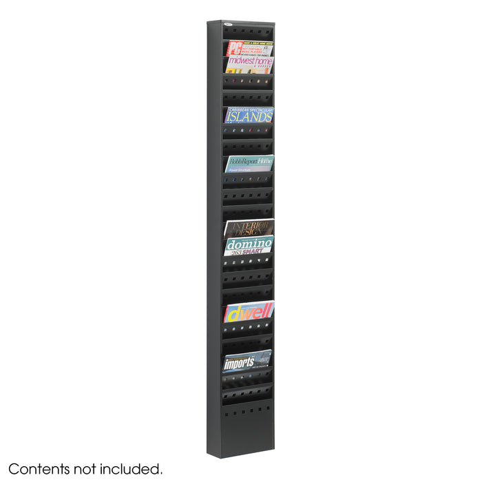 23-Pocket Steel Magazine Rack | 4322
