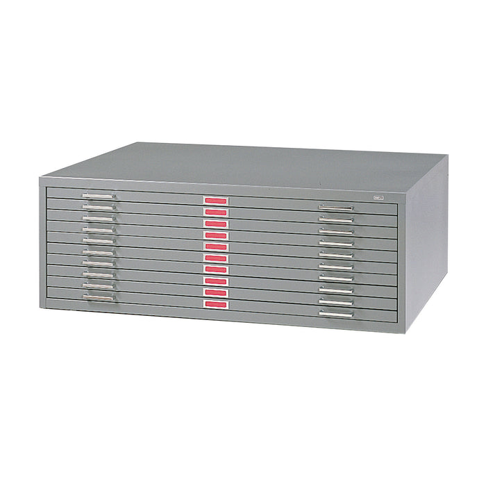 10-Drawer Steel Flat File for 30" x 42" Documents | 4986