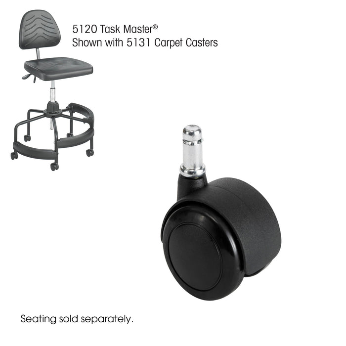Task Master® Carpet Casters, 2" (Set of 5) | 5131