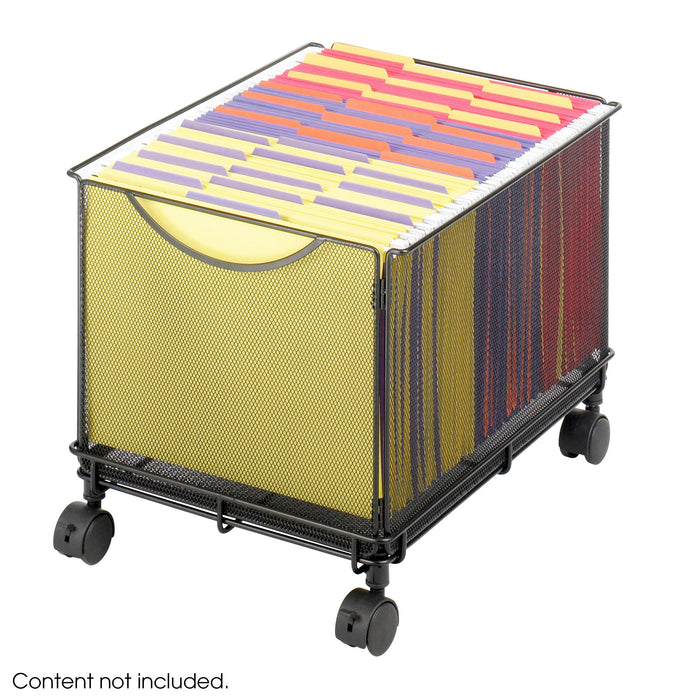 Onyx™ Mesh Rolling File Cube | 5211BL