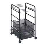 Onyx™ Mesh Open File with Drawers | 5215BL