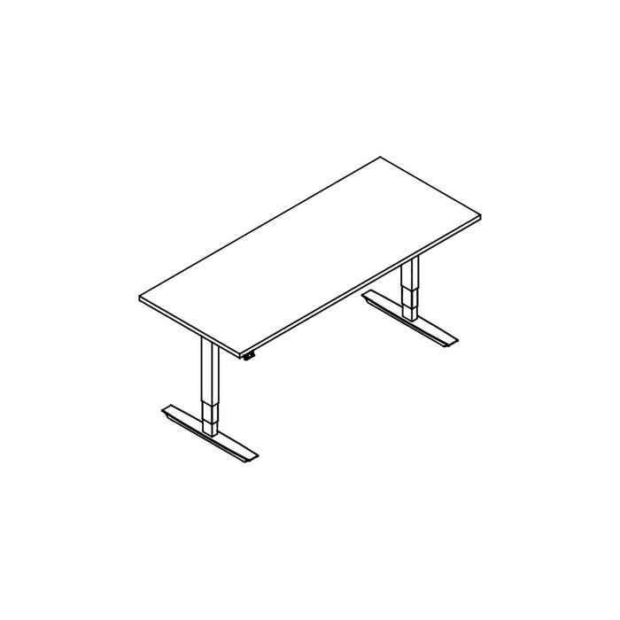 ML Series - Rectangular, 3 Stage, 2 Leg, 54" W | 5323054H