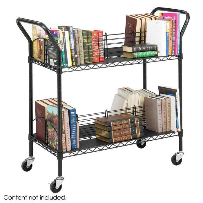Wire Book Cart | 5333BL