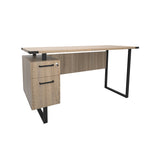 Mirella SOHO Desk with Built-In Pedestal | 5513