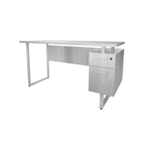 Mirella SOHO Desk with Built-In Pedestal | 5513