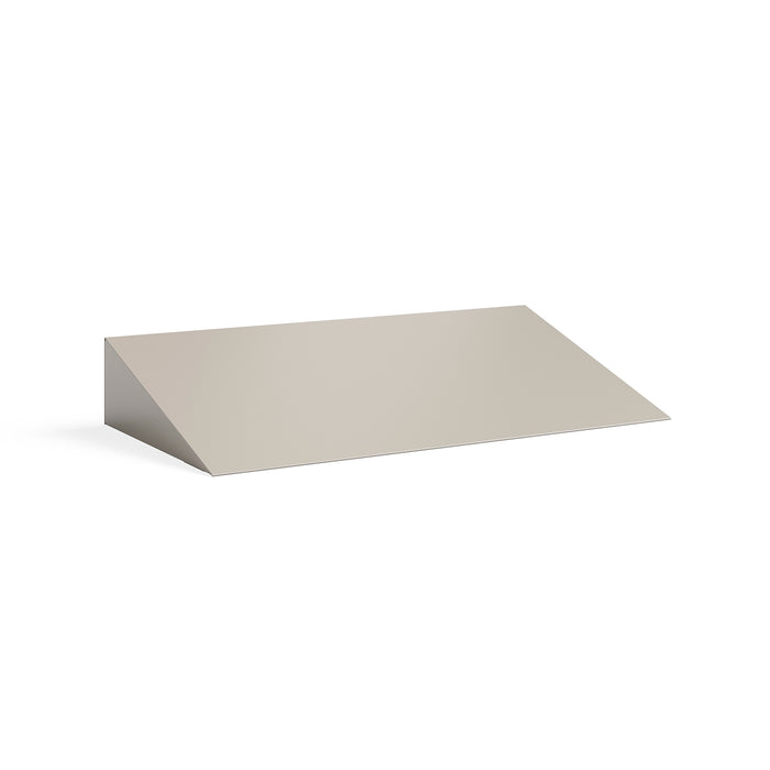 Triple Sloped Metal Locker Hood Addition 36"W x 18"D x 6"H | 5518