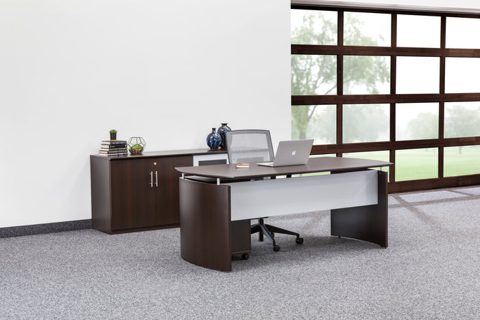 Medina™ Low Wall Cabinet with Glass Doors | MVLC