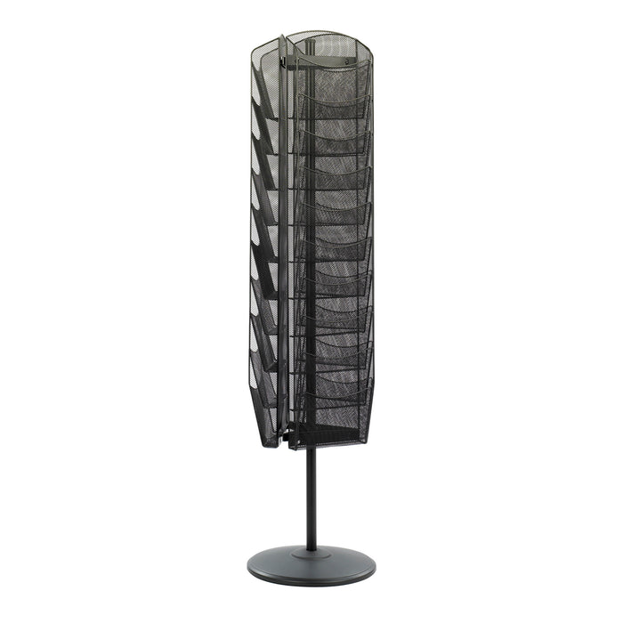 Onyx™ Rotating Mesh Magazine Stand | 5577BL