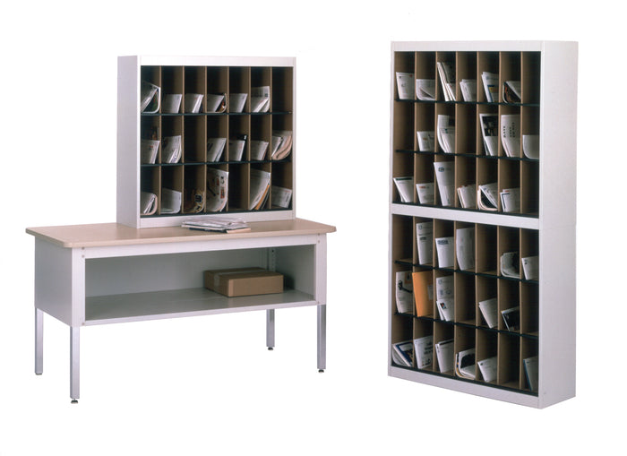 Mailflow-to-Go, Shelf for 60"W Work Table, 60"W x 1"H x 25 1/2"D | SLF60PG
