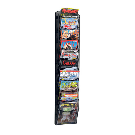10-Pocket Onyx™ Magazine Rack | 5579
