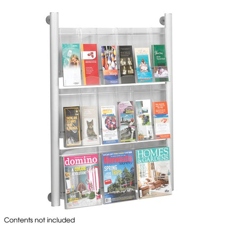 Luxe™ Magazine Rack - 9 pocket | 4134SL