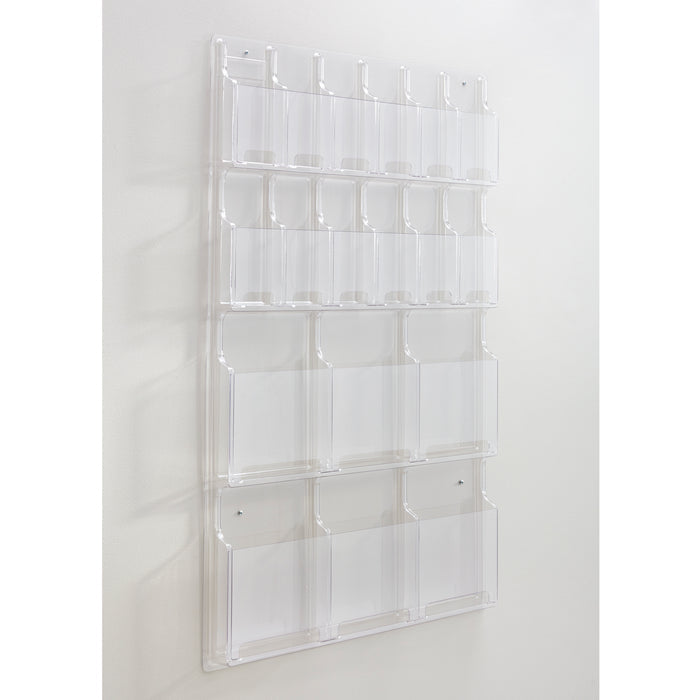 Reveal™ 6 Magazine and 12 Pamphlet Display | 5600CL