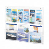 Clear2c™ 3 Magazine and 6 Pamphlet Display | 5666CL