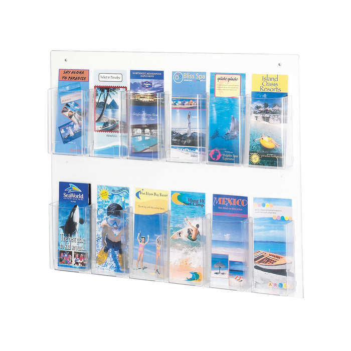 Clear2c™ 12 Pamphlet Display | 5671CL