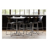 Vy™ Bistro-Height Sled Base | 4295BL