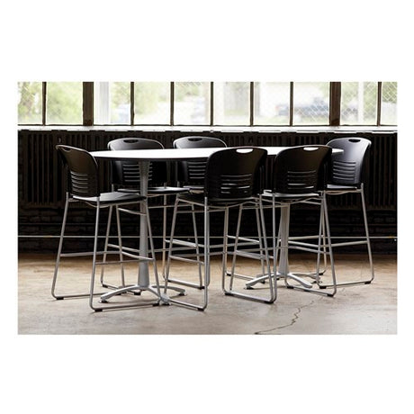 Vy™ Bistro-Height Sled Base | 4295BL