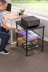 Deskside Wire Machine Stand | 5207