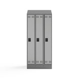 Triple Continuous Metal Locker Base Addition 35"W x 16"D x 5.75"H | 5520