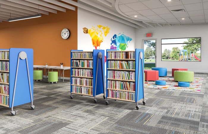 AlphaBetter® 2.0 Height – Adjustable Student Desk with Pendulum Bar 22”-30” | 1221