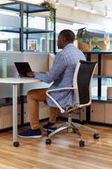 Jurni Multi-Purpose Table with Post Leg and Casters | JN7224NFXPCADSWT