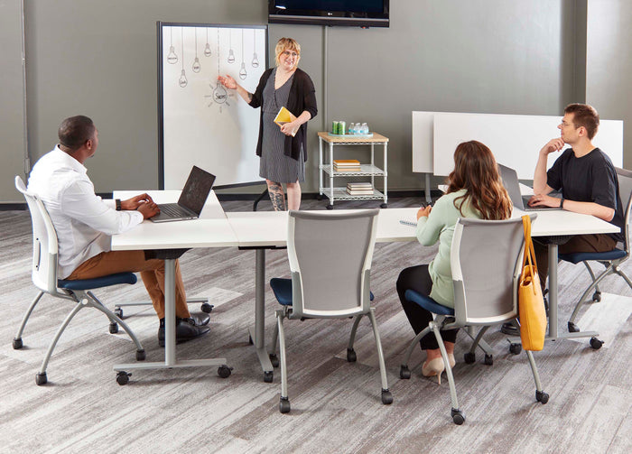 Jurni Flip Table with Casters | JN7224NFLP