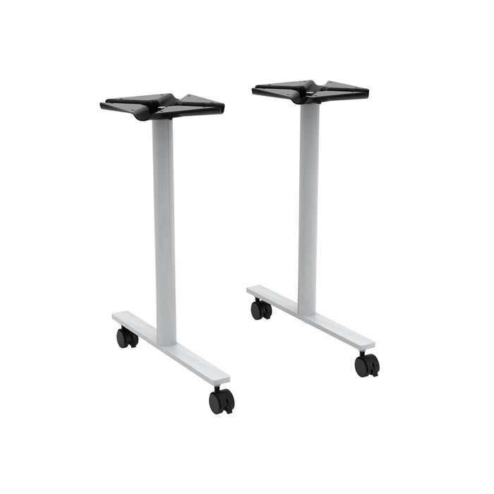Jurni Multi-Purpose Table with T-Leg and Casters | JN6024NFXTCADSWT
