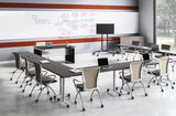 Jurni Flip Table with Casters | JN7224NFLPCADSWT
