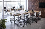 Mirella SOHO Desk with Built-In Pedestal | 5513