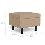 Movvi Single Seat, No Back | MISSBNDT