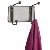 Onyx™ Mesh Wall Rack 2 Hook | 6401