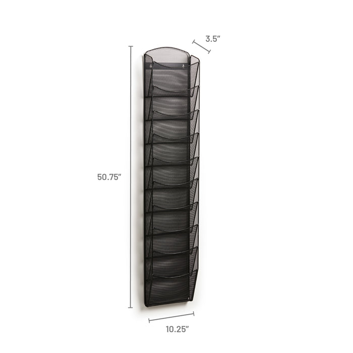10-Pocket Onyx™ Magazine Rack | 5579