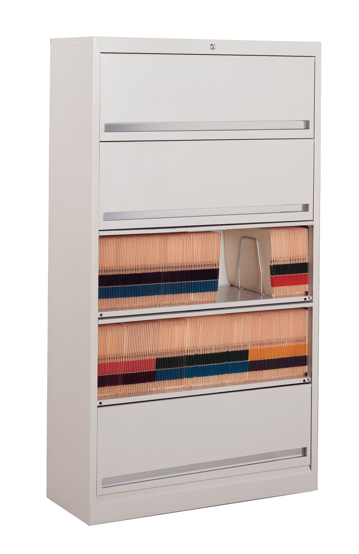 Flip 'N File™ 5 Tier, W/ Doors, 36" W x 63" H | FFD5