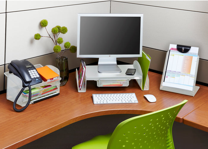 Onyx™ Mesh Telephone Stand With Drawer | 2160
