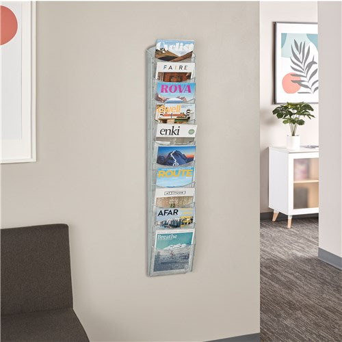 10-Pocket Onyx™ Magazine Rack | 5579