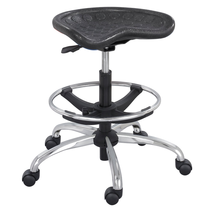 SitStar™ Stool with Chrome Base | 6660BL