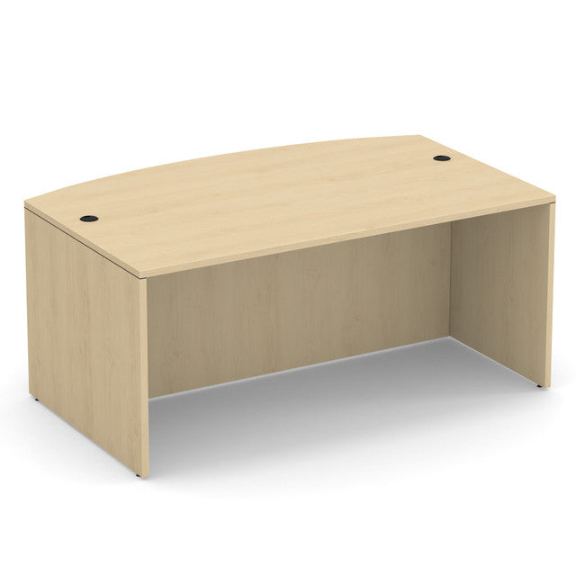 OS Laminate 66"W Bow Front Desk Shell | OS187