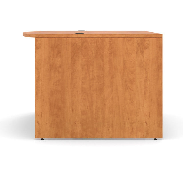 OS Laminate 66"W Bow Front Desk Shell | OS187