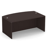 OS Laminate 66"W Bow Front Desk Shell | OS187