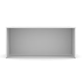 OS Laminate 66"W Bow Front Desk Shell | OS187