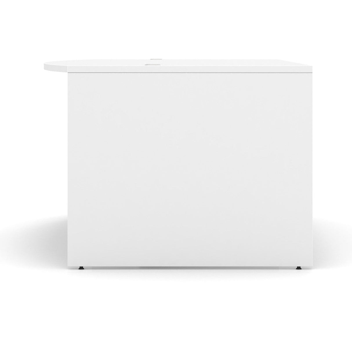 OS Laminate 66"W Bow Front Desk Shell | OS187