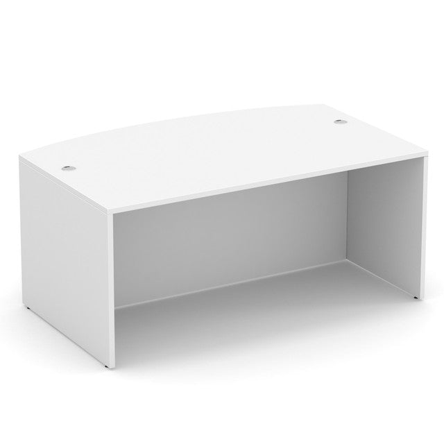 OS Laminate 66"W Bow Front Desk Shell | OS187