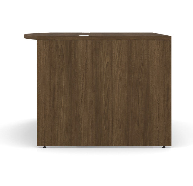 OS Laminate 66"W Bow Front Desk Shell | OS187